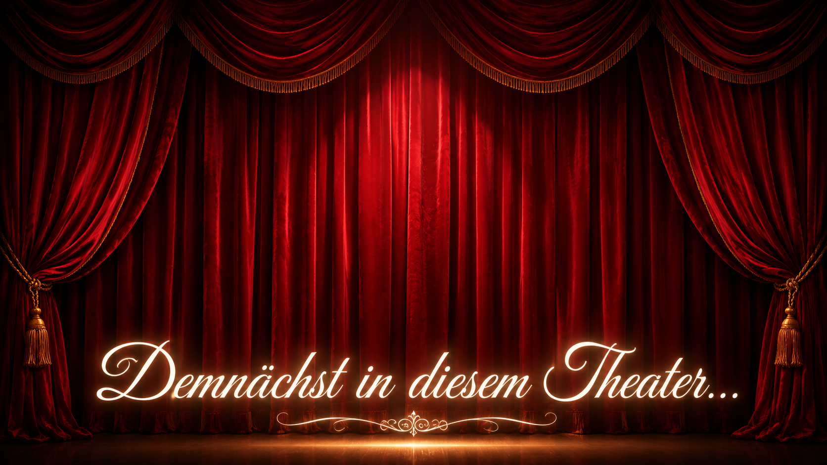 Demnächst in diesem Theater...